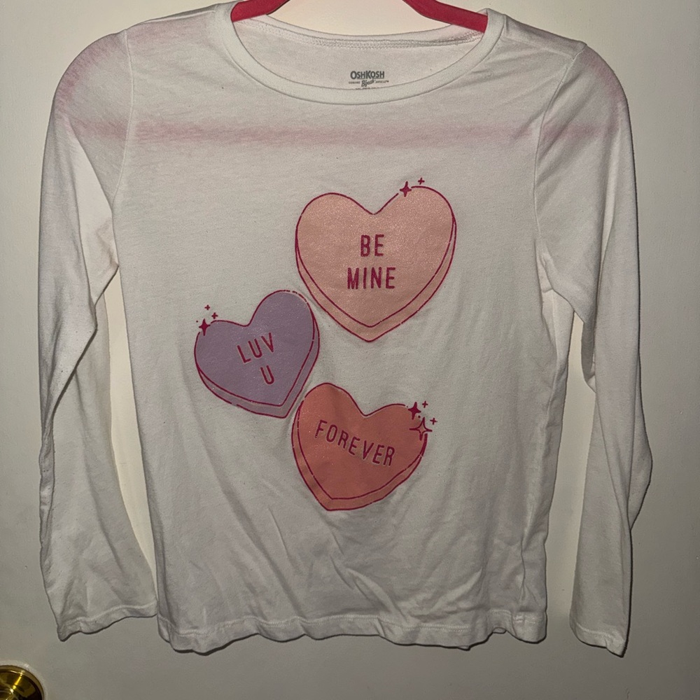 Like new, Oshkosh B’gosh, girls long sleeve top, size XL